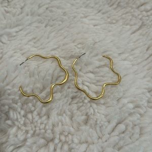Madewell Squiggly Hoops